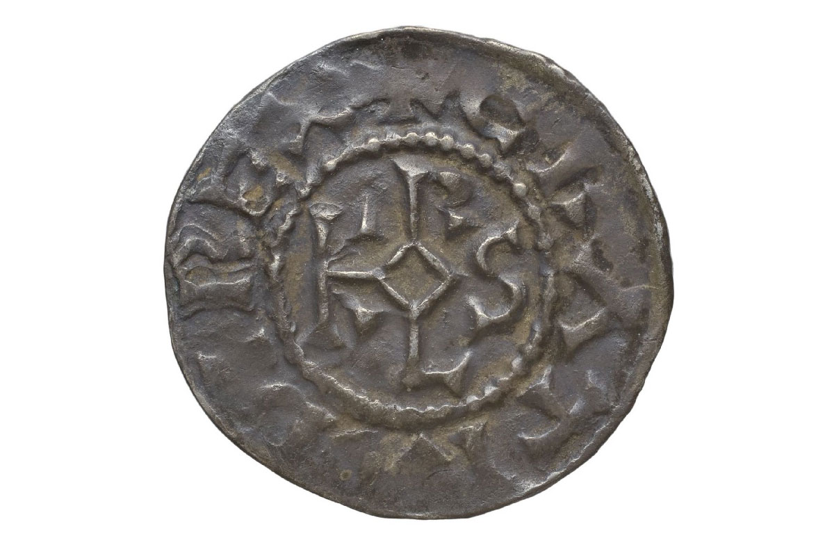 Denier de Charles III Le Simple, Verdun, vers 879-929, argent (inv.2018.1.1)