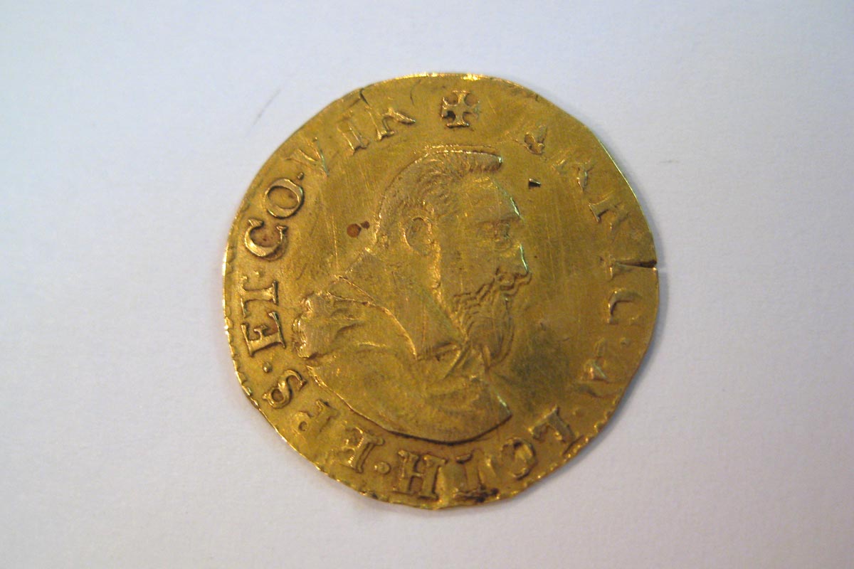 <i>Florin d’or d’Erric de Lorraine</i>, 1611 (inv.V.104)