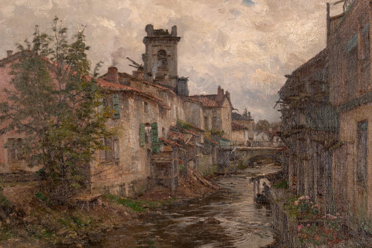 Verdun en 1919, Alfred RENAUDIN (1879-1960), 1919, huile sur toile (inv.2019.4.1 et 2019.4.1)