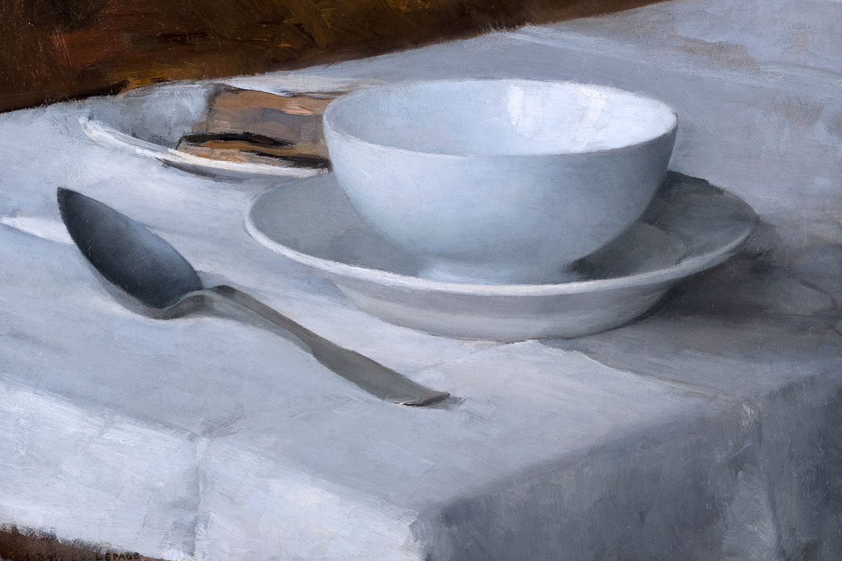 <i>Nature morte, vers 1875</i>, huile sur toile (inv.81.1.89) – Jules BASTIEN-LEPAGE (1848-1884)