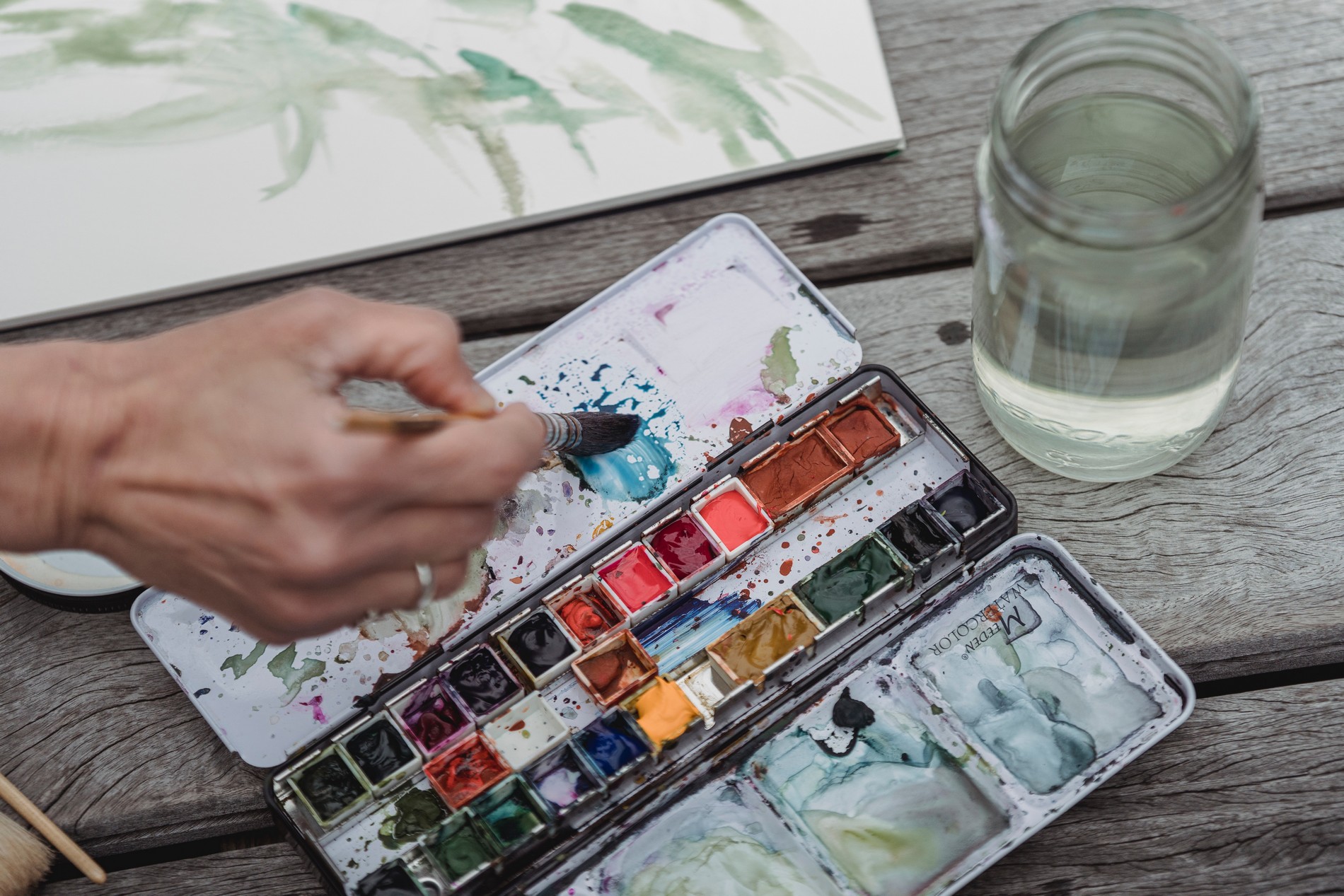 Visite-atelier « Fabricant de couleurs »