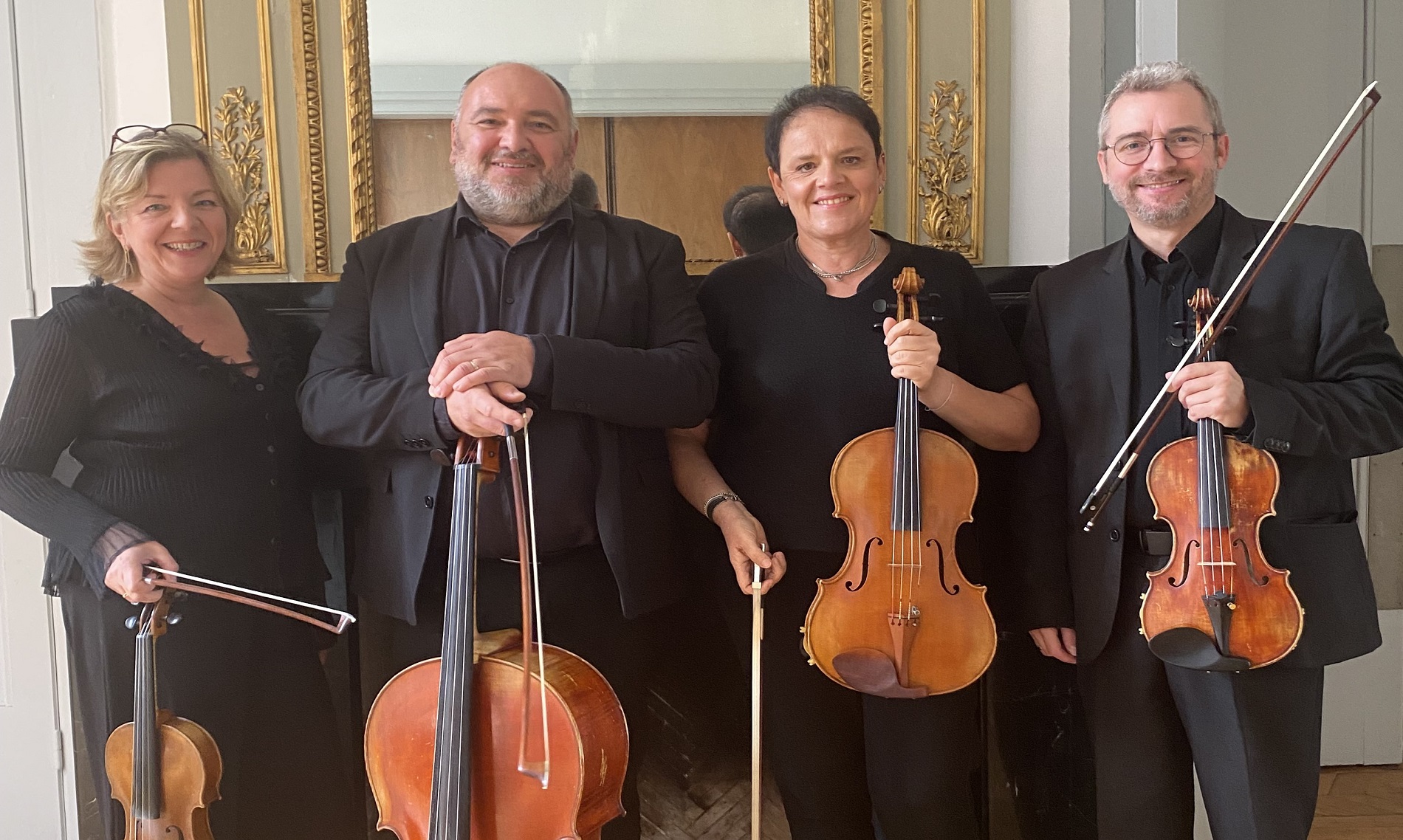 Concert par le « Quatuor des Sacres », Flâneries de Verdun