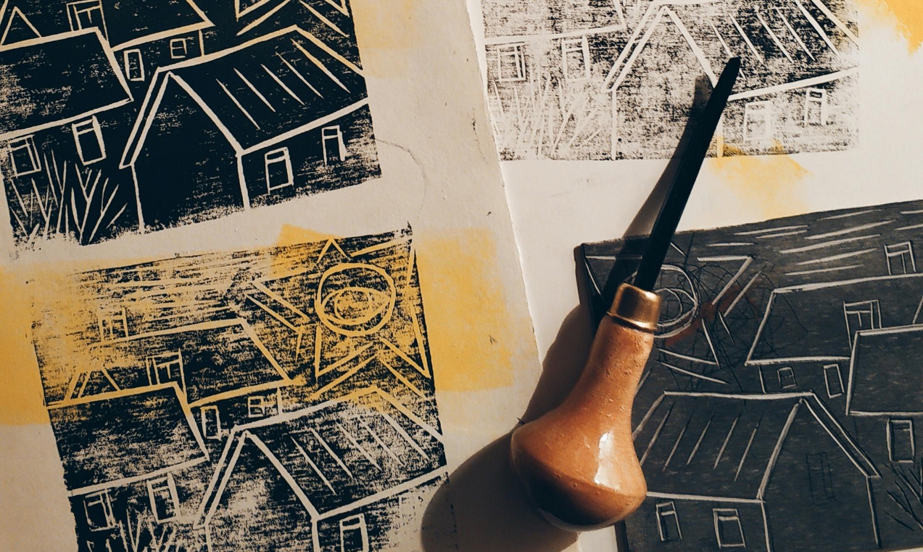 Visite-atelier « Paysage gravé »